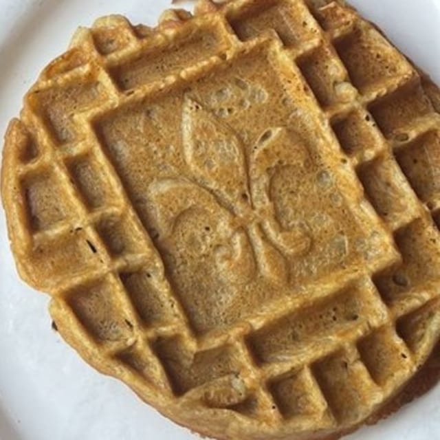 SWEET POTATO WAFFLE.