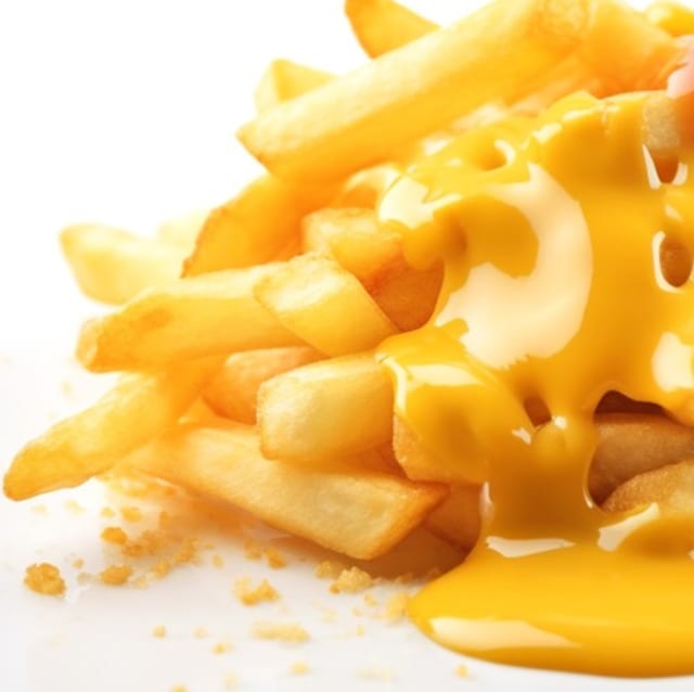 Cheese Fries [Vegetarian].